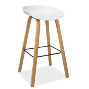 Signal Barová židle STING 81 cm bílá