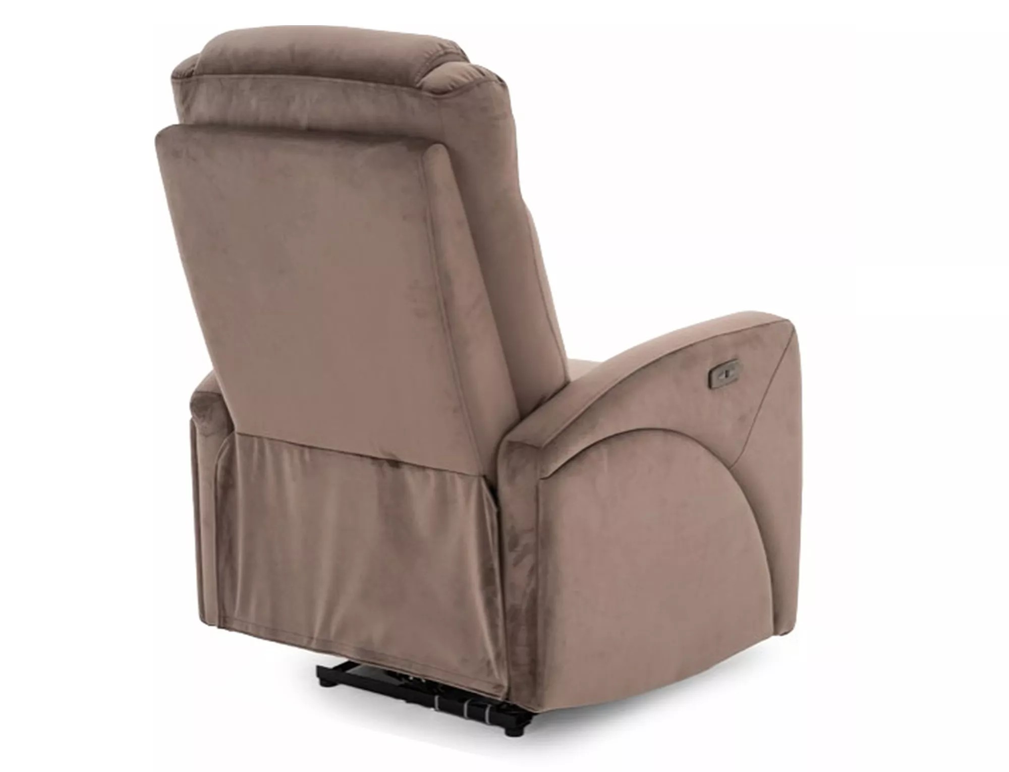 Signal Elektrické polohovací křeslo KRONOS Velvet cappuccino - Obrázek 2