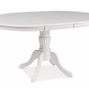 Signal Jídelní rozkládací stůl Olivia 106/141 cm bílý