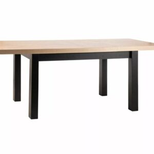 Signal Jídelní rozkládací stůl Presto 140/218 cm dub Artisan/černý