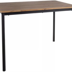 Signal Jídelní stůl City 110 cm dub artisan/černý