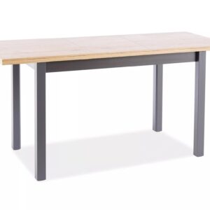 Signal Rozkládací jídelní stůl Adam 120/160 cm dub artisan/černý