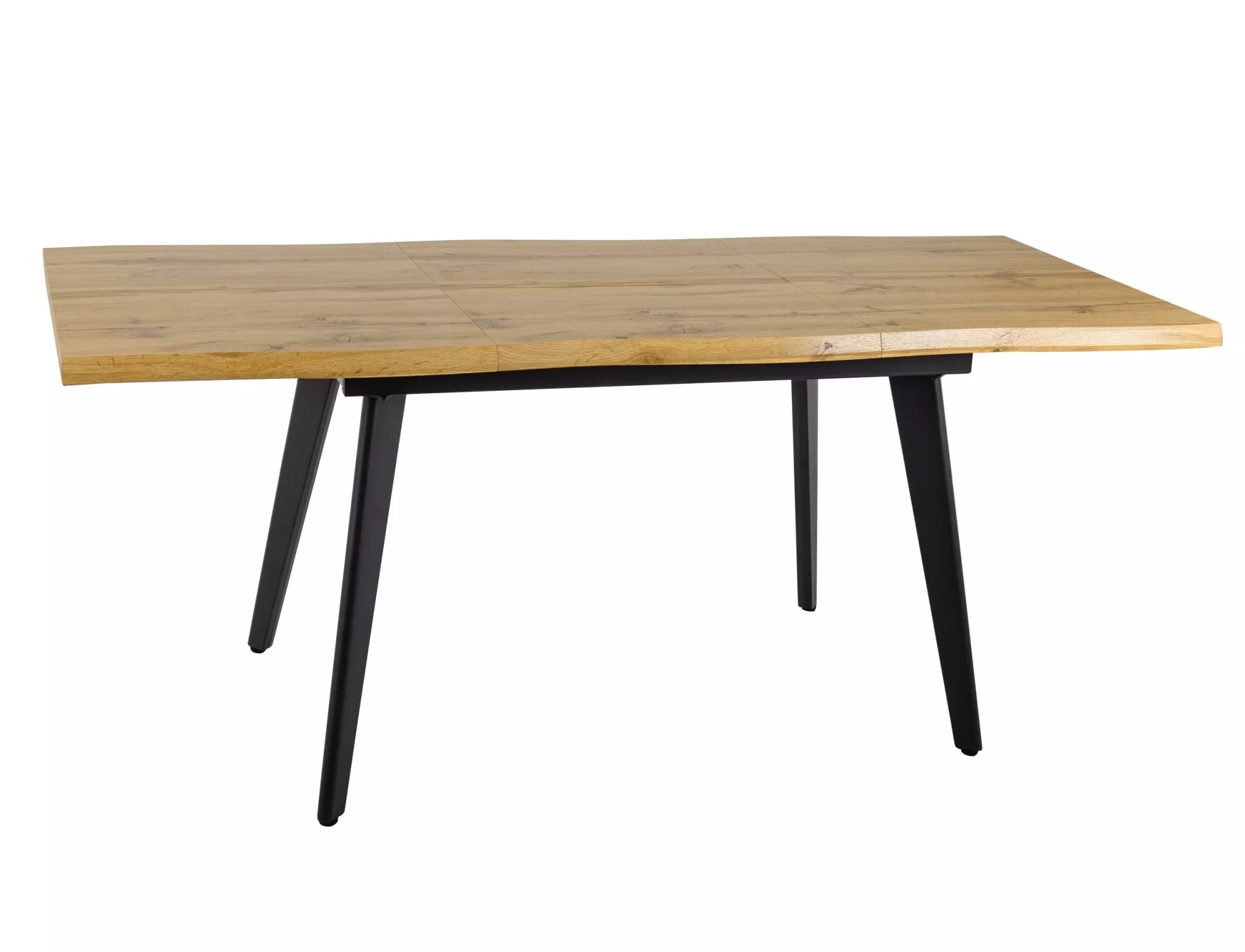 Signal Rozkládací jídelní stůl Fresno 120/180 cm dub artisan/černý