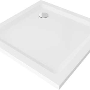 Sprchová vanička MEXEN SLIM 90x90 cm + sifón bílá