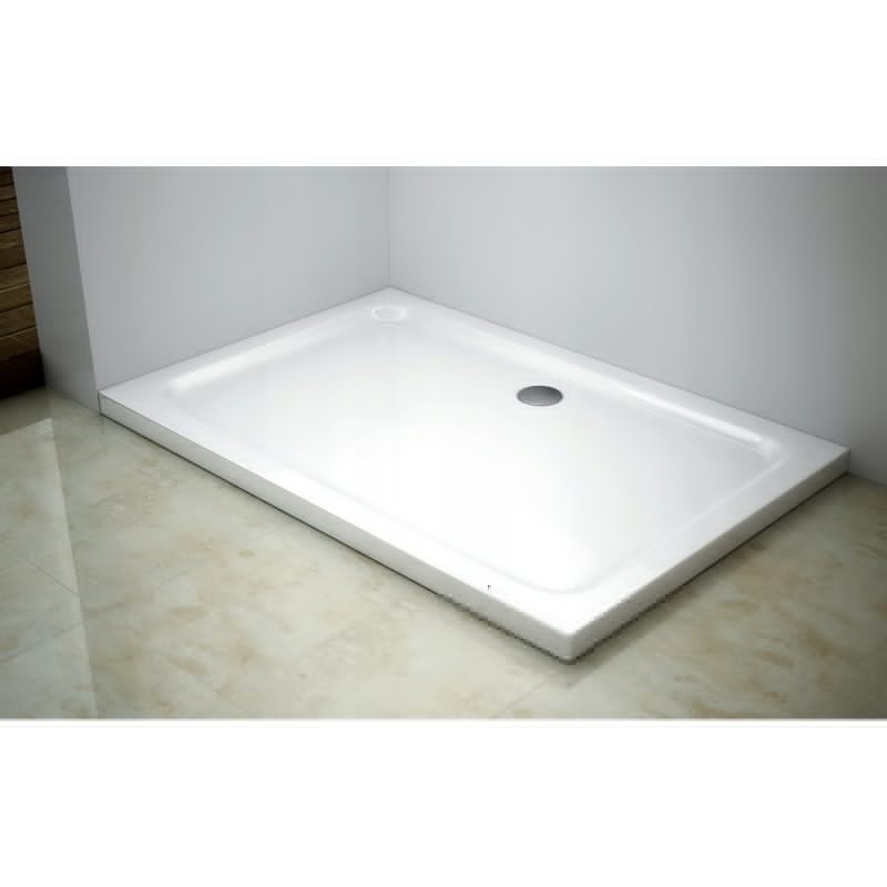 Sprchová vanička obdélníková MEXEN SLIM 100x90 cm + sifon