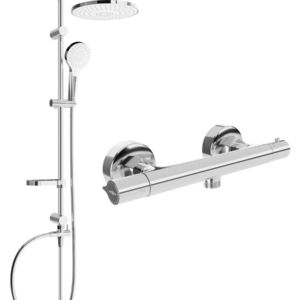 Sprchový set MEXEN ERIK - termostatická baterie Slim chrom