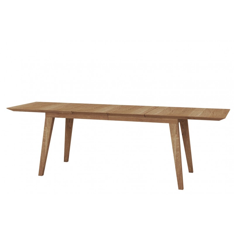 Szynaka Jídelní rozkládací stůl Leo II 40 160/240 cm dub Rustikal karamelový - Obrázek 2