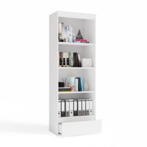 TP Living Kancelářský regál Palermo 65 cm bílý