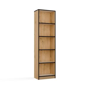 TP Living Knihovna R50 50 cm dub Artisan/černá
