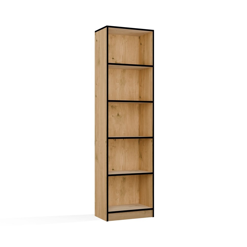 TP Living Knihovna R50 50 cm dub Artisan/černá