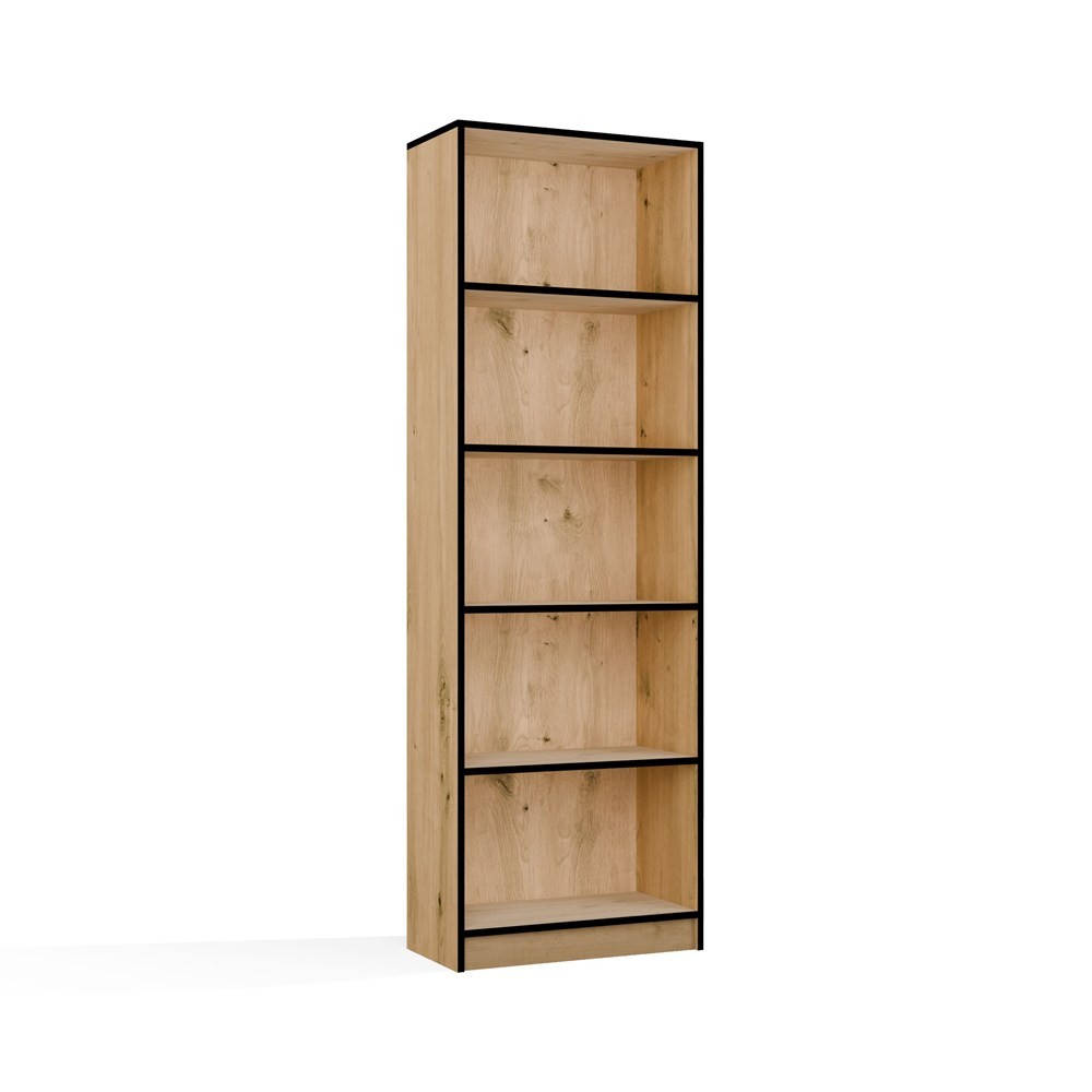TP Living Knihovna R60 60 cm dub Artisan/černá