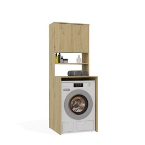 TP Living Koupelnová skříňka nad pračku Pola Multi dub Artisan