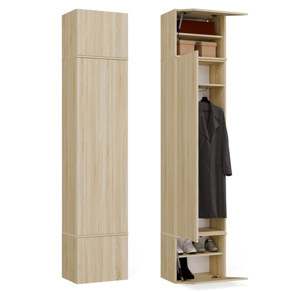 TP Living Předsíňová skříň Haga 1SZ 50 cm dub Sonoma - Obrázek 2