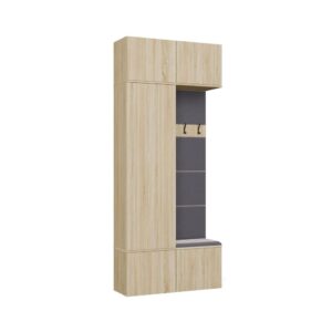 TP Living Předsíňová stěna Haga 1Sz1W 100 cm dub Sonoma