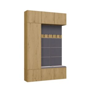 TP Living Předsíňová stěna Haga 1Sz2W 150 cm dub Artisan