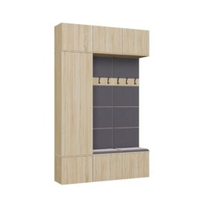 TP Living Předsíňová stěna Haga 1Sz2W 150 cm dub Sonoma