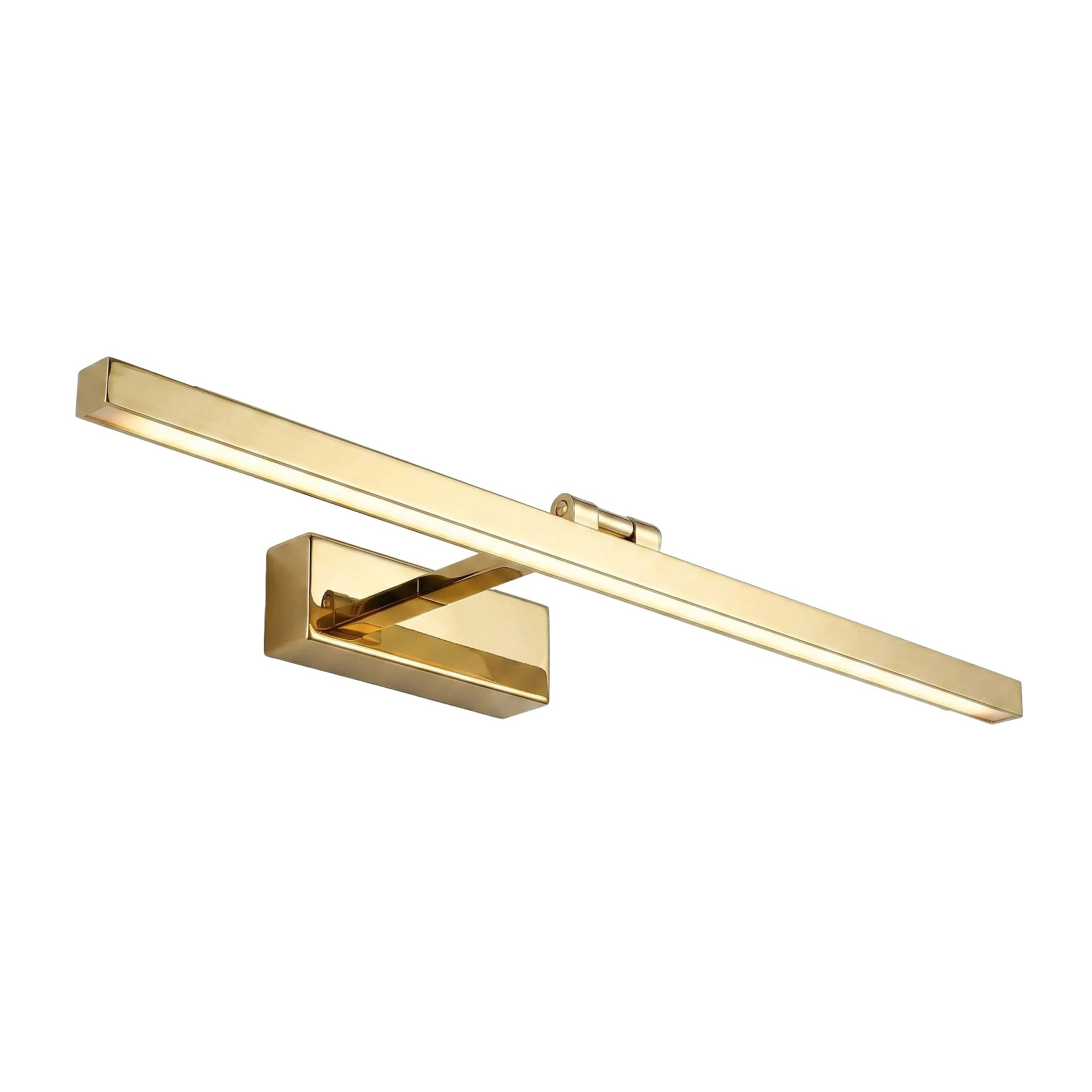 Toolight Koupelnové nástěnné LED osvětlení APP1862-1W 80 cm zlatá