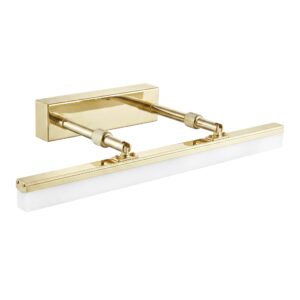 Toolight Koupelnové nástěnné LED osvětlení APP1872 40 CM zlatá