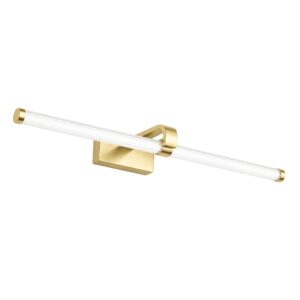 Toolight Koupelnové nástěnné LED osvětlení APP1884-1W 60cm zlatá