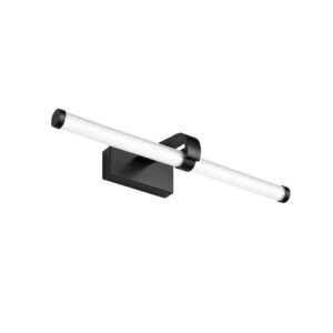 Toolight Koupelnové nástěnné LED osvětlení APP1887-1W 40cm černá