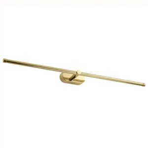 Toolight Koupelnové nástěnné LED osvětlení APP1891-1W 80 cm zlatá