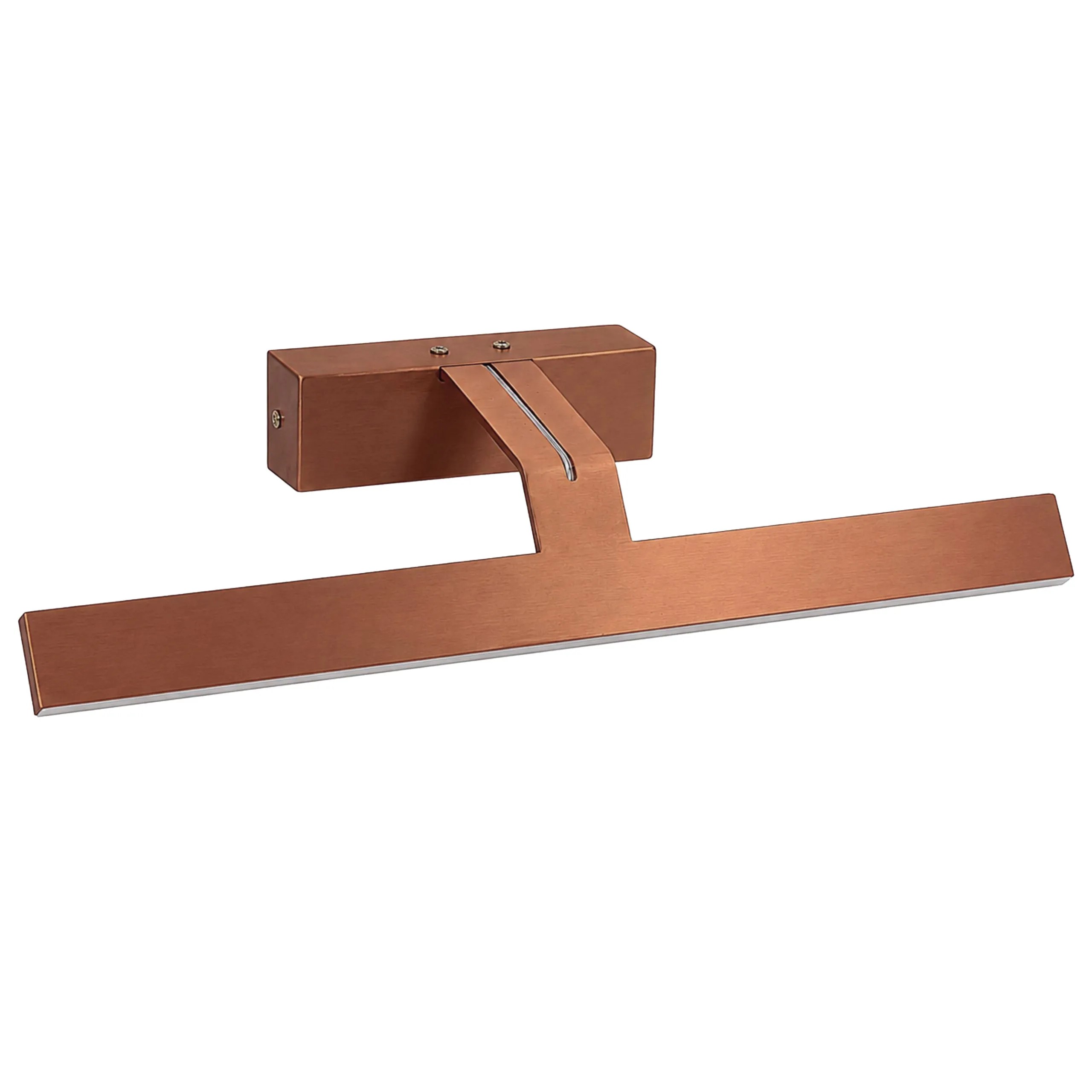 Toolight Koupelnové nástěnné LED osvětlení SWE013-1W 43cm kartáčovaná měď