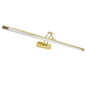 Toolight Koupelnové nástěnné LED osvětlení SWE021-1W 80cm zlatá