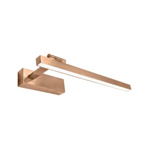 Toolight Koupelnové nástěnné LED osvětlení SWE037-1W 40cm kartáčovaná měď