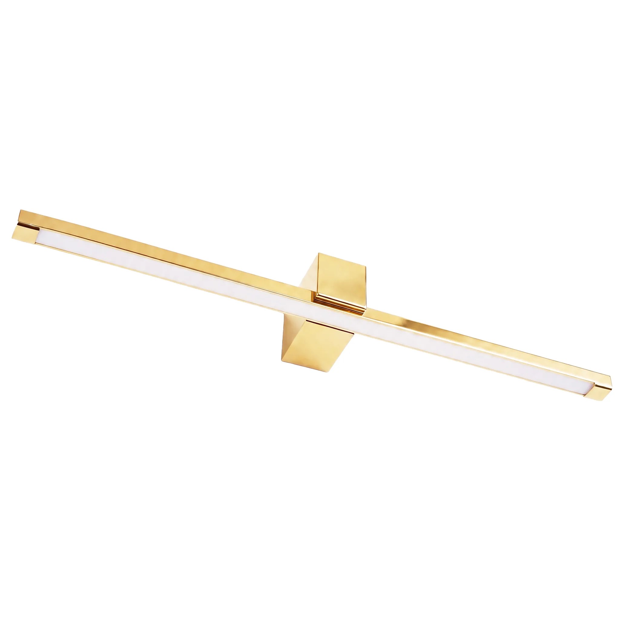 Toolight Koupelnové nástěnné LED osvětlení SWE045-1W 80 cm zlatá