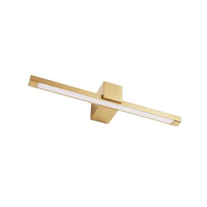 Toolight Koupelnové nástěnné LED osvětlení SWE046-1W 40cm zlatá kartáčovaná