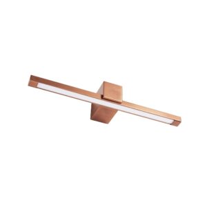 Toolight Koupelnové nástěnné LED osvětlení SWE052-1W 40cm měď kartáčovaná