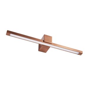 Toolight Koupelnové nástěnné LED osvětlení SWE053-1W 60 cm měď kartáčovaná