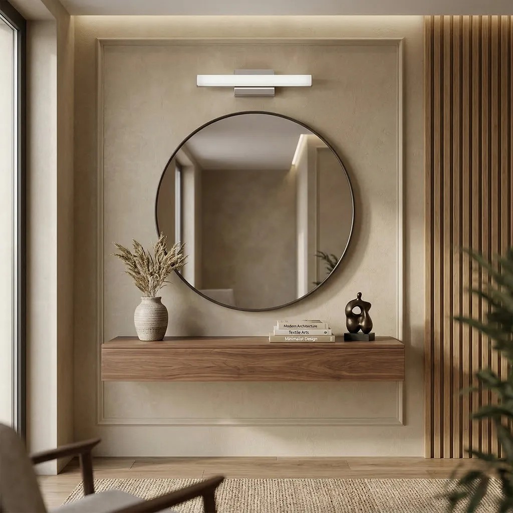 Toolight Nástěnné LED osvětlení 42CM APP1845-1W chrom - Obrázek 2