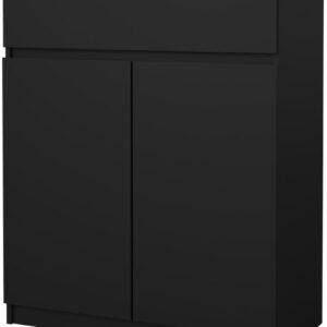 Tvilum Komoda Simplicitous 234 80 cm černý mat