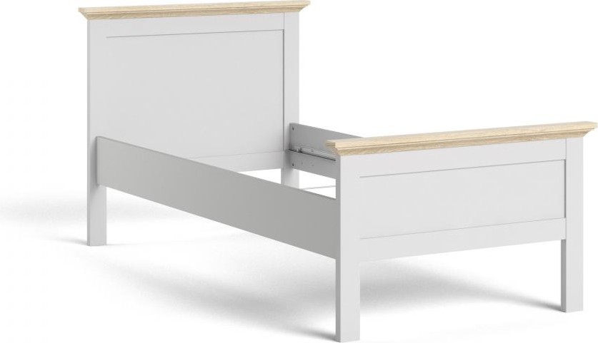 Tvilum Postel Provine 90x200 bílá/dub