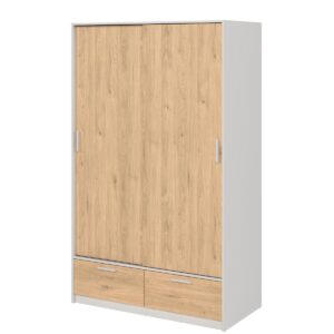 Tvilum Skříň Lincoln 324 bílá/jackson hickory
