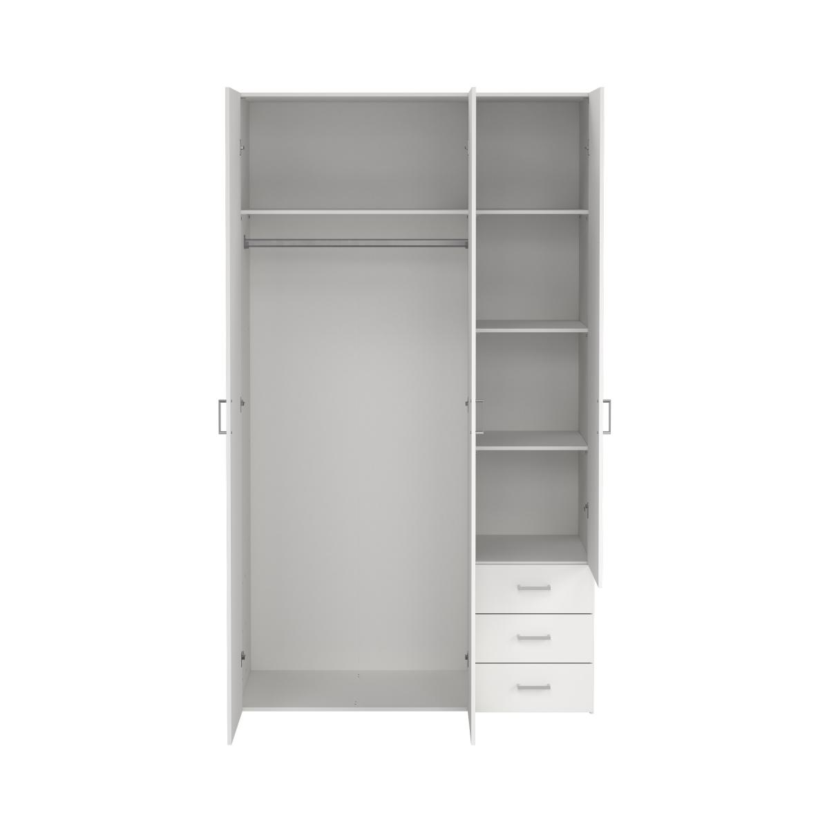 Tvilum Skříň Sid 409 bílá - Obrázek 2