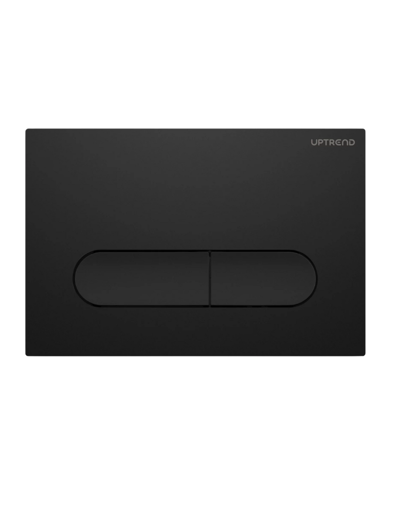 UPTrend Ovládací tlačítko pro WC podomítkové moduly YOSEMITE MATTE BLACK UP004‑U18