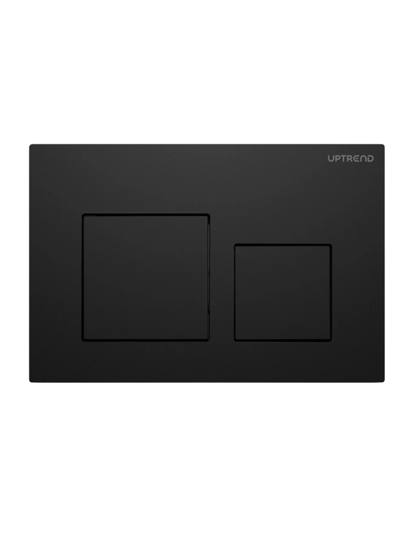 UPTrend Ovládací tlačítko pro WC podomítkové moduly YOSEMITE MATTE BLACK UP005‑U18