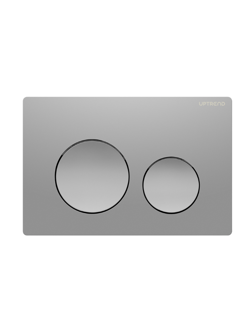 UPTrend Ovládací tlačítko pro WC podomítkové moduly YOSEMITE MATTE CHROME UP003‑MC18