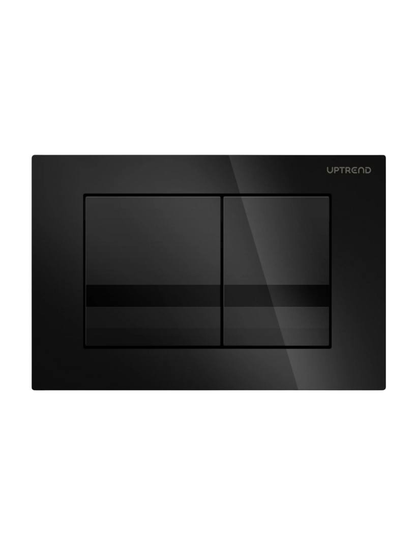 UPTrend Ovládací tlačítko pro WC podomítkové moduly YOSEMITE SHINY BLACK UP001‑B18