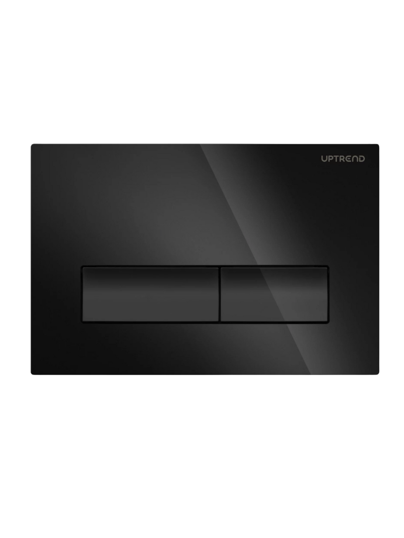 UPTrend Ovládací tlačítko pro WC podomítkové moduly YOSEMITE SHINY BLACK UP002‑B18