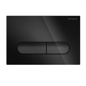 UPTrend Ovládací tlačítko pro WC podomítkové moduly YOSEMITE SHINY BLACK UP004‑B18