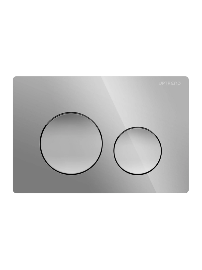 UPTrend Ovládací tlačítko pro WC podomítkové moduly YOSEMITE SHINY CHROME UP003‑C18