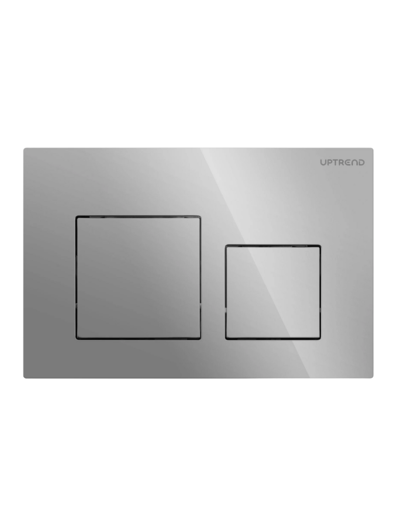 UPTrend Ovládací tlačítko pro WC podomítkové moduly YOSEMITE SHINY CHROME UP005‑C18