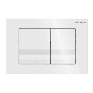 UPTrend Ovládací tlačítko pro WC podomítkové moduly YOSEMITE SHINY WHITE UP001