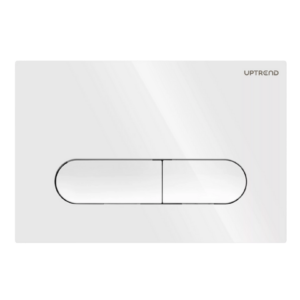 UPTrend Ovládací tlačítko pro WC podomítkové moduly YOSEMITE SHINY WHITE UP004