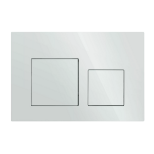 UPTrend Ovládací tlačítko pro WC podomítkové moduly YOSEMITE SHINY WHITE UP005