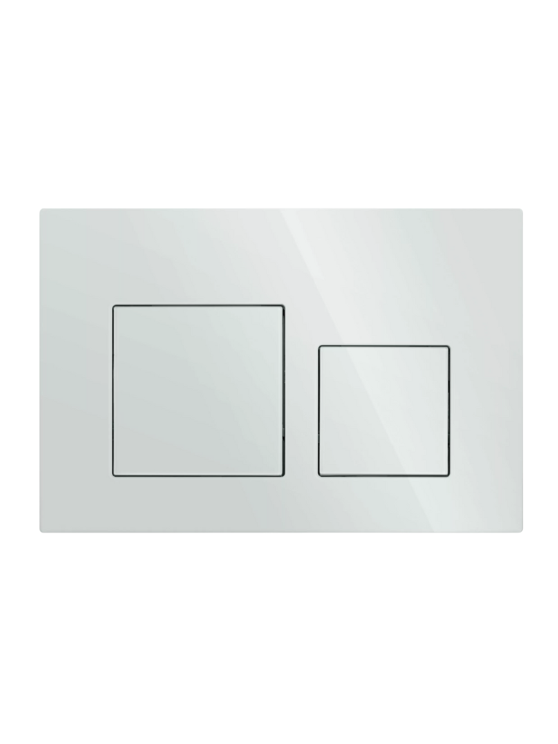 UPTrend Ovládací tlačítko pro WC podomítkové moduly YOSEMITE SHINY WHITE UP005