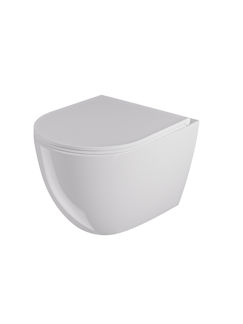 UPTrend Závěsný WC komplet bez příruby CANEO VORTEX TR2196DF včetně Soft-Close sedátka